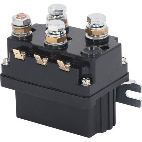 Relais de treuil 12 V 500 A haute puissance, étanche et à faible consommation pour VTT, motoneige et voiturette de golf (1/5)
