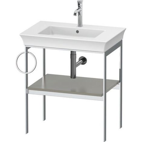 DURAVIT WT4543L9292 Console métal fixation au sol White Tulip (1/2)