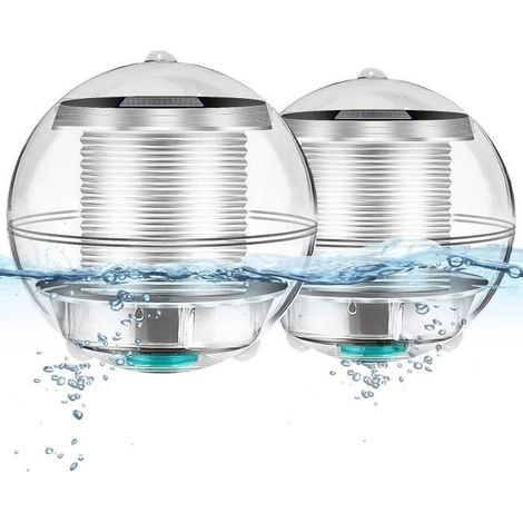 Lampe Flottante Solaire - Jardin - 7 Couleurs - Énergie Solaire - Design Tendance - 2 Pièces (1/4)