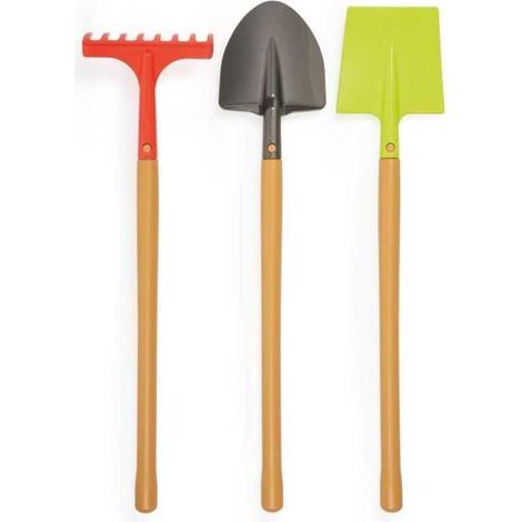 Filet de 3 grands outils de jardin - ECOIFFIER - 4338 - Préparons la terre - 70 cm