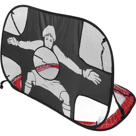 Buts de football pour enfants, polyvalents, robustes, légers, pliables et portables, pour jardin, intérieur et extérieur. (1/5)