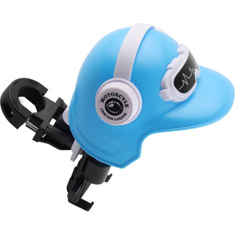 Support de téléphone portable étanche et résistant au soleil pour casque, compatible avec les guidons de motos, véhicules électriques et vélos (bleu). (1/5)