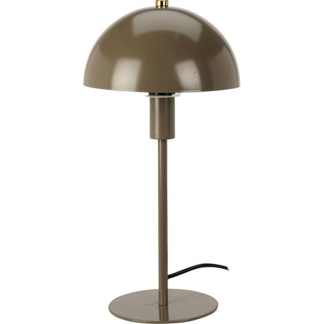 Tischlampe aus Metall, Pilzform, 18 x 36 cm