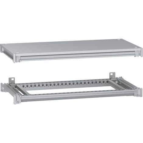 Telaio inferiore e superiore, PanelSeT SFN, per armadio elettrico L 800 P400mm, tetto incluso - NSYSFNC84