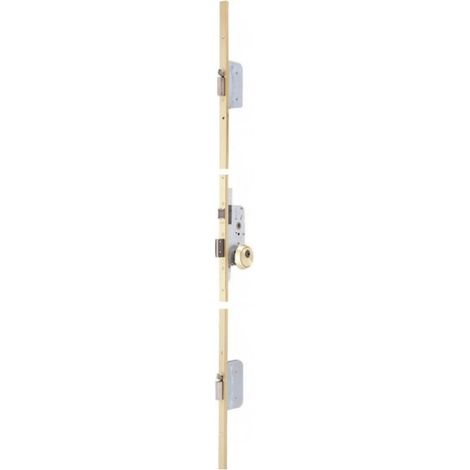 Serrure multipoints Tesa TLPN3SCAE 3 points 70 mm fini or (1/2)