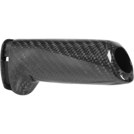 Cache de frein à main en fibre de carbone noir brillant, accessoire intérieur de remplacement pour BMW E36 E46 E90 E92 F30 F32 F80 F82 (1/5)