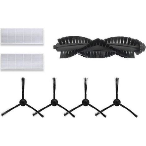 Kit de remplacement pour robot aspirateur ILIFE A4s - Filtre HEPA, brosse principale et brosses latérales (1/4)