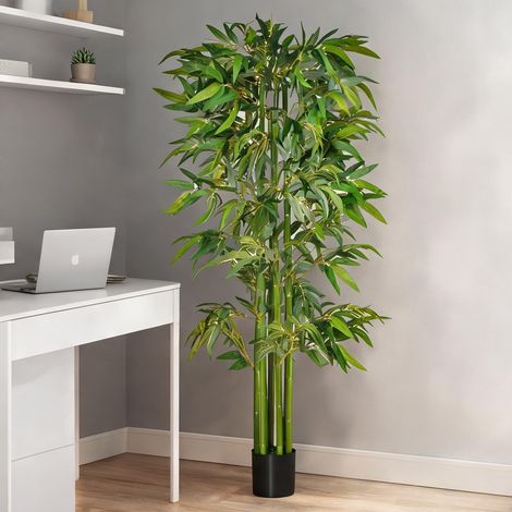 Plante artificielle vert en PE 17 x 17 x 160 cm (1/5)