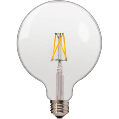 Ampoule LED E27 G125 6.5W Filament - Blanc Neutre  - SILUMEN