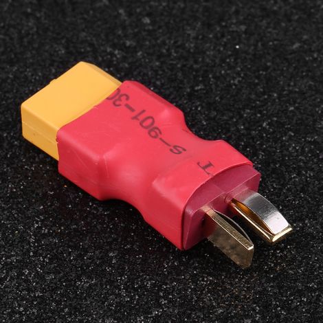 Connecteur XT60 Femelle à T Dean Mâle sans Soudure pour Batterie Drone RC (1/5)