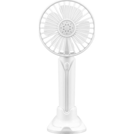 Tragbarer Ventilator Cellularline Breezy weiß 3 Geschwindigkeiten