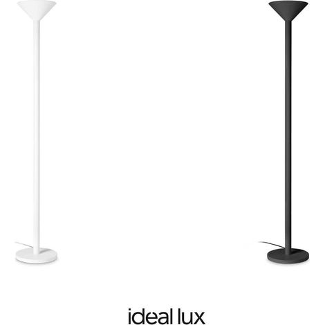 Piantana Da Terra Contemporanea Mix Metallo Nero 1 Luce E27 42W Ip20 (1/3)
