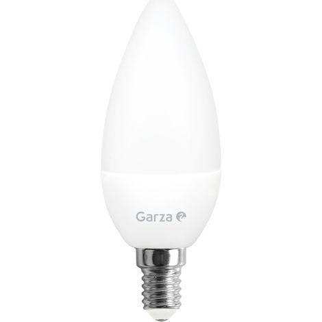 BOMBILLA GZ LED VELA 6W E14 220º 470LM 3000K CAJA (1/5)