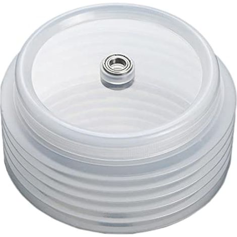 Couvercle de collecteur de poussière pour perceuse, bac à poussière pour scie cloche, cendrier domestique, accessoires de scie bimétalliques avec roulements intégrés pour perceuses à trous de 125 mm (1/5)
