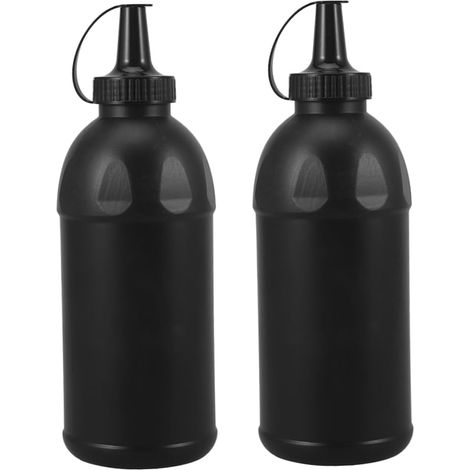 2pièces Bouteilles à Perles Multifonctionnelles Plastique Résistantes à Usure Boîtes de Rangement pour Perles de Jouets Lot (1/5)