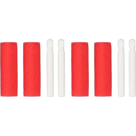 Lot de 6 Aligneurs Orthopédiques, Chewies pour Correction Dentaire, Tampons de Morsure Souples, Outil de Pose pour Gouttières Transparentes, Usage Quotidien (1/5)