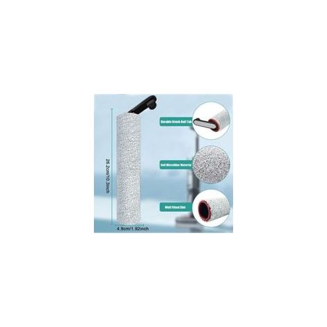 Accessori per aspirapolvere Dreame H12 Pro / H12 Dual: ricambi per aspirapolvere a secco e a umido, 2 spazzole rotanti + 2 filtri HEPA + 1 spazzola (1/4)