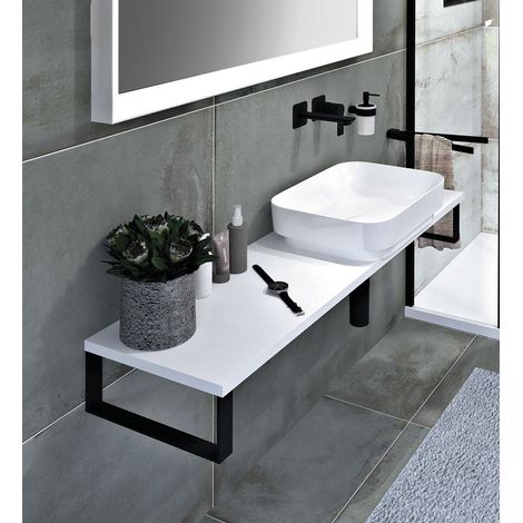 PLATO Panneau Rockstone 1900x24x360mm, blanc mat (1/2)