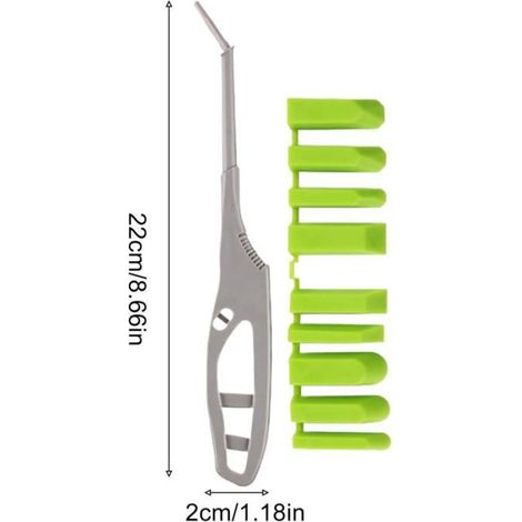 Outil Joint Silicone - 1 Set, Grattoir Lisseur, 9 Embouts Salle de Bain Carrelage Bricolage Aucuneary (1/5)