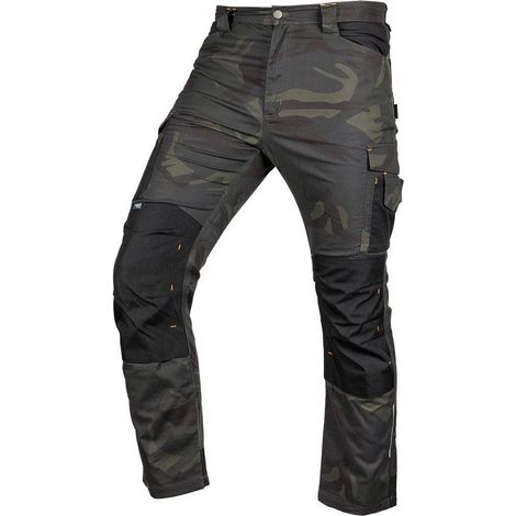 Pantalons Pro neo vert camouflage toile résistante