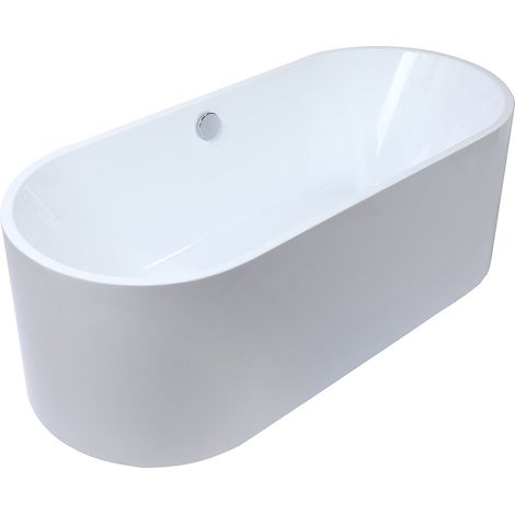 Vasca da bagno freestanding design 170x75xH58 cm - KATOUCHA