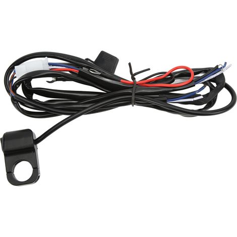 Interrupteur de guidon étanche pour projecteur LED, faisceau de câbles 12 V CC pour quad et moto tout-terrain, 1,6 m / 1,75 yd (1/5)