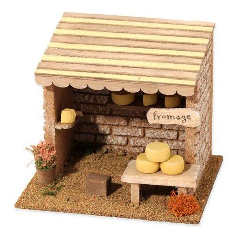 CHIOSCO DEI FORMAGGI PER PRESEPE