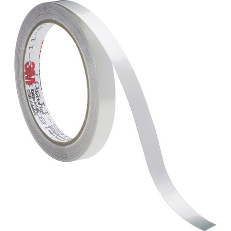 Scotch Scotch 1183 ET118312X16.5 Abschirmband Scotch® 1170 Silber (L x B) 16.5 m x 12 mm 1 St.