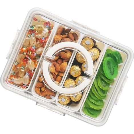 Snackbox, Snackschale mit Deckel und Griff