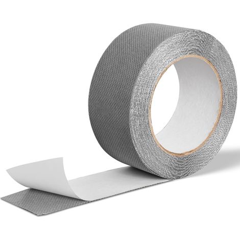 Tape for Honeycomb Sheets Adhesive Sealing Strip for Greenhouse Panels Garden Protection Against Moisture and Insects, Grey, 5cm x 25m (1/5)