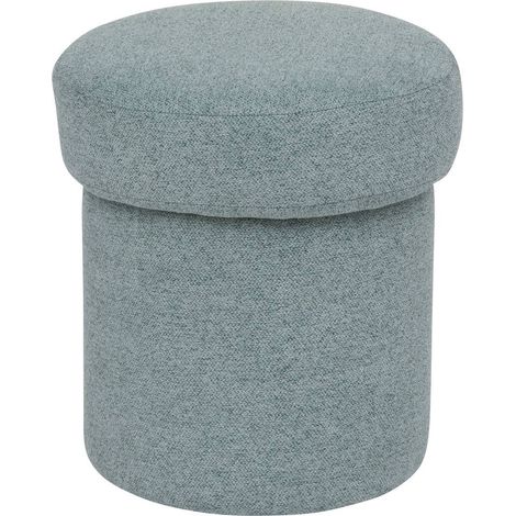 Pouf En Tissu Vert Céladon Kita Atmosphera (1/4)