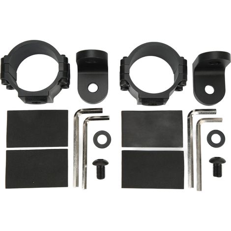Support de fixation pour fanion UTV 12mm réglable, 4 pièces, pinces pour barre antiroulis 1,75-2 pouces, support de projecteur (1/5)