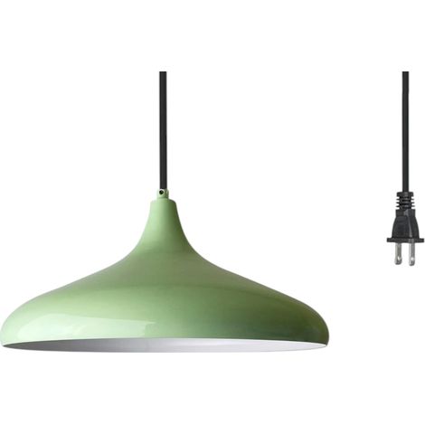 bamyum Suspension Luminaire Rétro en Metal de 30 cm, Lustre de Salon Vintage, Éclairage de Plafond pour Chambre, Cuisine, Lampe Suspendue (1/2)