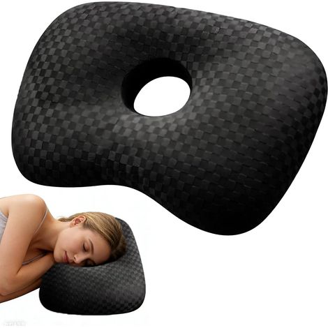 Oreiller avec Trou, Coussin De Piercing avec Trou, Coussin Piercing avec Trou, Piercing Pillow, Coussin De Piercing, Soulagement De La Douleur dans L'oreille (1/5)