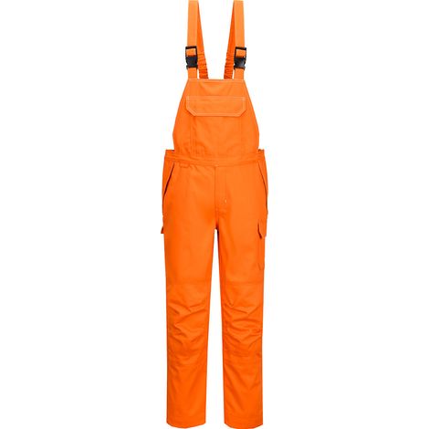 Cotte à Bretelles Fr Bizflame Work Cl2 - Taille Xxl - Orange - Portwest