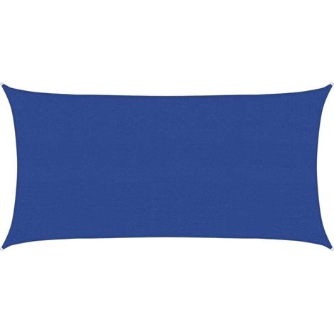 Maison Exclusive - Sonnensegel 160 g/m² Blau 2,5x4,5 m HDPE
