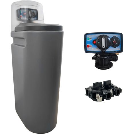 Descalcificador 25l Fleck 5600 Mc Cronométrico Mecánico Descalcificador De Agua Domestico