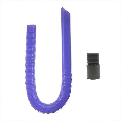Kit de nettoyage de tuyau d'évacuation de sèche-linge avec adaptateur 35 mm pour raccordement au tuyau d'aspirateur RK (1/5)