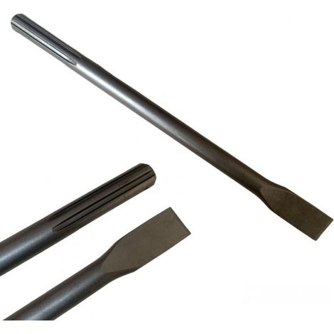 Scalpello spatola a punta piatta per martello demolitore SDS MAX 350X25mm (1/5)
