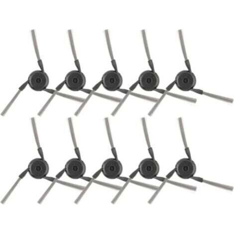 (10 Pièces) X50 Ultra Pièce De Rechange Pour Brosse LatÉRale Pour Dreame X40 Ultra/ L40 Ultra, Mova P50 Ultra/ P50 Pro Ultra/ P10 Pro Ultra/ V50 Ultra/ Z50 ULTRA, Aqua10 Ultra Roller/ Aqua10 Pro Track (1/4)