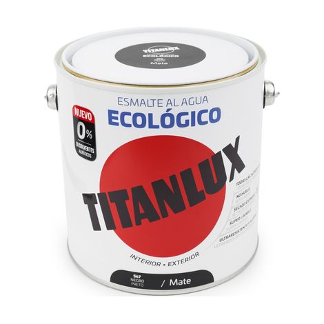 Esmalte 2,5 Lt Ne Al Agua Ecologico Titanlux