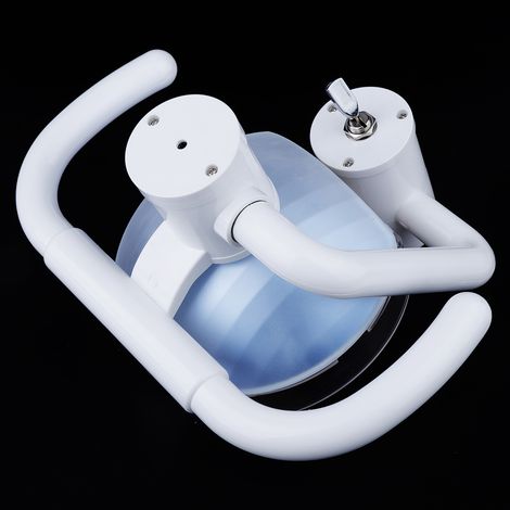 Lampe halogène buccale carrée à lumière froide de 50 W pour fauteuils et plateaux dentaires (1/5)