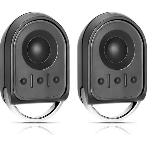 2 mandos a distancia de repuesto S0mfy R-TS de 433,42 MHz, compatibles con motores de puertas de garaje y portones, mando a distancia S0mfy de 4 canales para KEYGO RTS, 1841064 (2 unidades) (1/5)