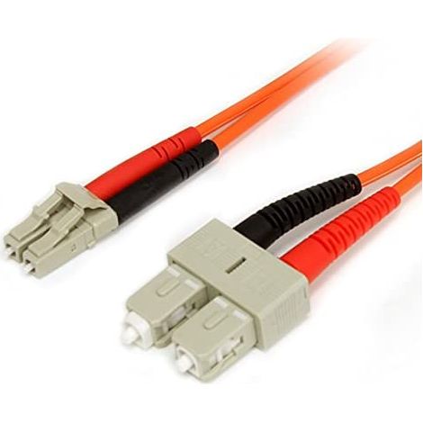 StarTech.com 1m Multimode 62,5/125 Duplex LWL-Patchkabel LC - SC (1/3)