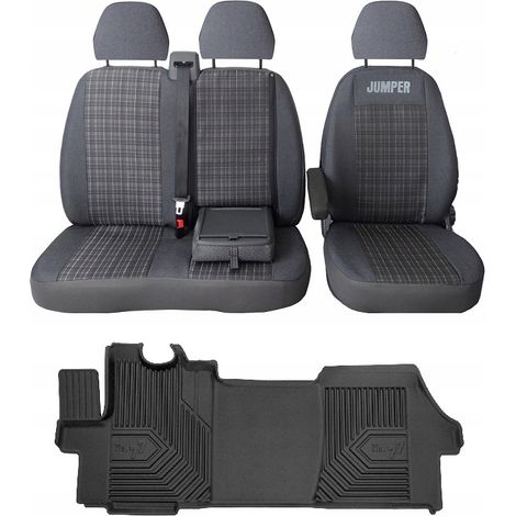 77er-Set Sitzbezüge für Citroen Jumper 2006–2022 (1/5)