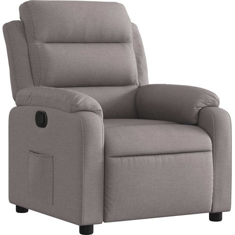 Maison Exclusive - Relaxsessel Taupe Stoff