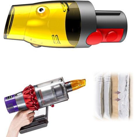Zubehör für Dyson Staubsauger, Staubsaugerbürste für Dyson, Staubsaugerzubehör, Staubsaugerbeuteladapter, Zubehör-Saugkopf für Dyson V7, V8, V10, V11, V12, V15 Slim-Karteo (1/5)