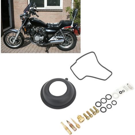 Kit de réparation de carburateur de moto en 4 pièces pour HONDA VF500C V30 MAGNA VF500F 1984-1986 (MTYP-006) (1/5)