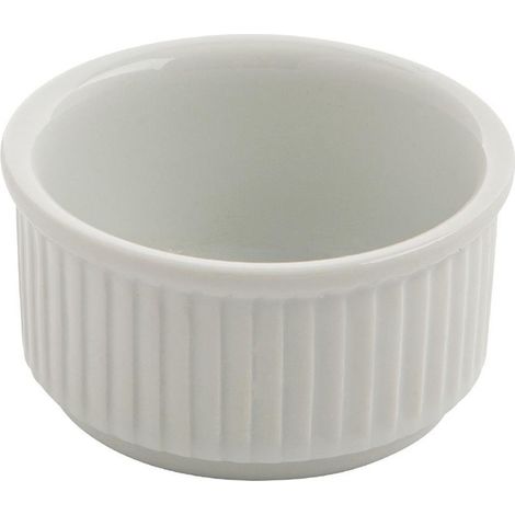 Ramequins Blancs Empilables 85mm (Lot de 12) - Ref W421 - Olympia (1/5)