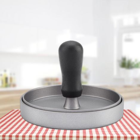 Presse à viande ronde antiadhésive pour grillades, moule à steak haché (presse à hamburger) (1/5)